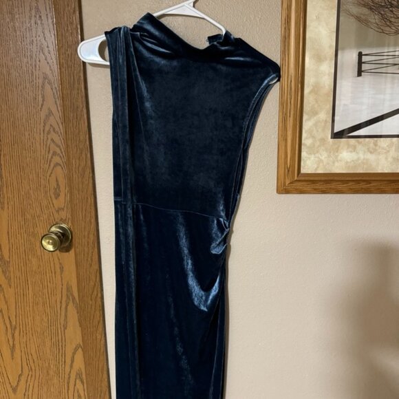 Dresses & Skirts - Backless Velvet Maxi Dress